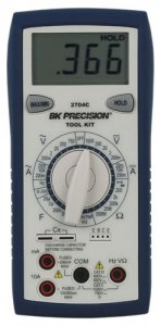 BK Precision 2704C Manual Ranging Tool Kit DMM with Transistor Test
