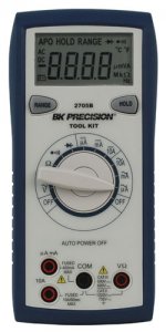 BK Precision 2705B Auto Ranging Tool Kit Digital Multimeter