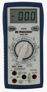 BK Precision 2707B Manual Ranging True RMS Tool Kit Digital Multimeter
