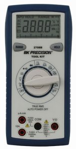 BK Precision 2708B Auto Ranging True RMS Tool Kit Digital Multimeter