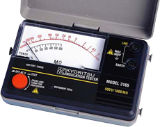 Kyoritsu 3166 Analogue Insulation Testers