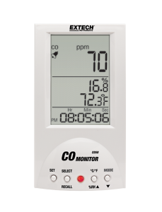 Extech CO50 Desktop CO (Carbon Monoxide) Monitor