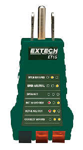 Extech ET15 Receptacle Tester