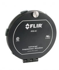 Flir 4" IR Anodized Aluminum Window with PIRma-Lock