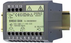 Gossen Metrawatt SINEAX G536 Measuring Transducer