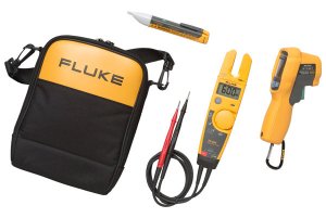 Fluke T5-600/62MAX+/1AC II IR Thermometer, Electrical Tester and Voltage Detector Kit